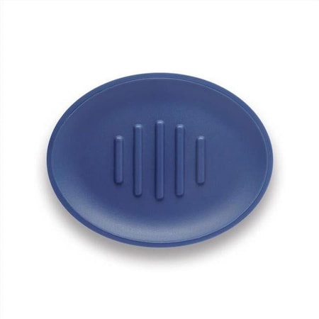 Deluxdesigns Belize Plastic Soap Dish, Navy DE3311940